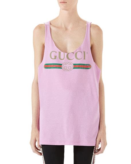 gucci tank top womens replica|gucci cropped top.